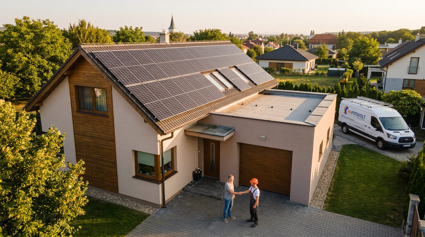 Novostavba Michalovce 12 kWp