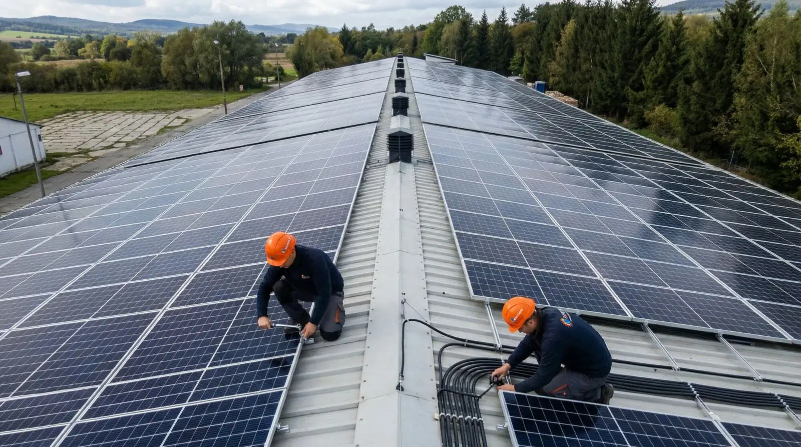 Fotovoltika 200 kWp na hydinovej farme v Čaklove